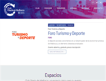 Tablet Screenshot of club.diariodemallorca.es