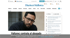 Desktop Screenshot of diariodemallorca.es